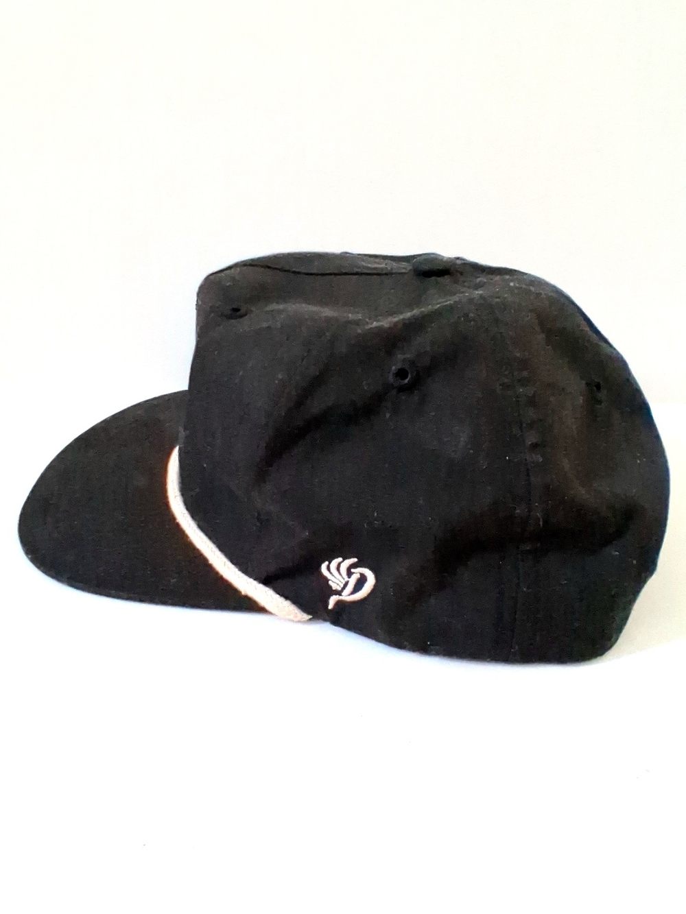 Duck Camp Whitetail Buck Snapback Rope Hat Black - Picture 3 of 6